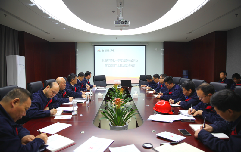 公司召开党建“四个工程”创建动员会