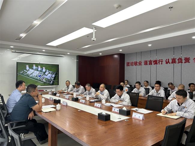 陕西能源电力管理部副主任魏江带队到公司开展迎峰度夏专项检查工作