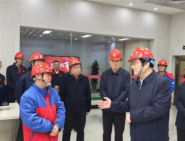 榆林市委书记张晓光到公司调研能源保供和安全生产等工作