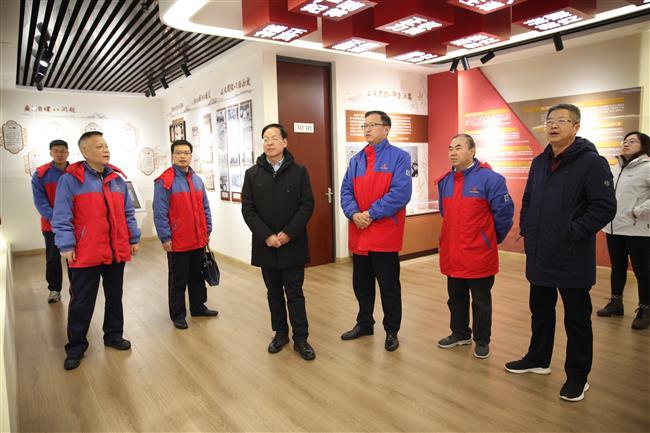 陕能股份纪委书记侯安柱到公司调研指导工作