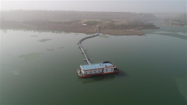 紧急抢修保供水 全力以赴抢工期：公司全力抢修水源地供水浮桥故障