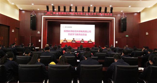 公司召开党史学习教育动员会