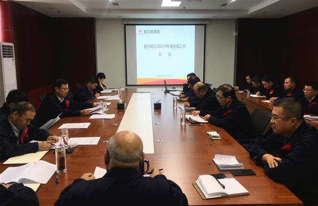 公司召开2019年度科技工作会议