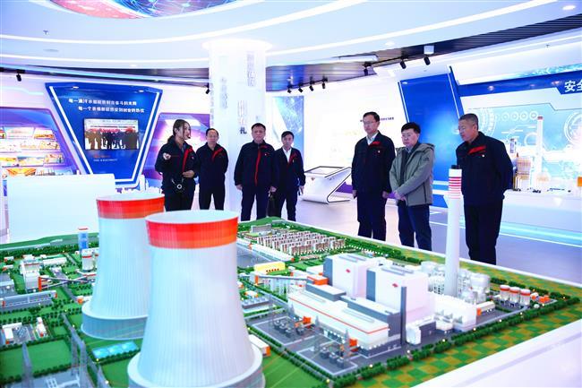 集团公司副总经理龙兴元一行莅临公司调研指导工作