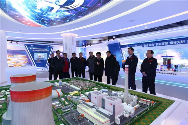 榆林市横山区区委常委、常务副区长惠宽和调研赵石畔项目