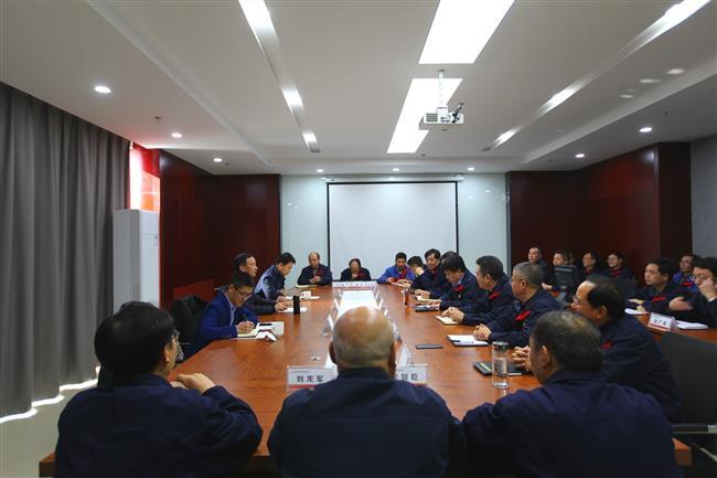 集团党委副书记蒋波赴赵石畔公司宣布干部任命