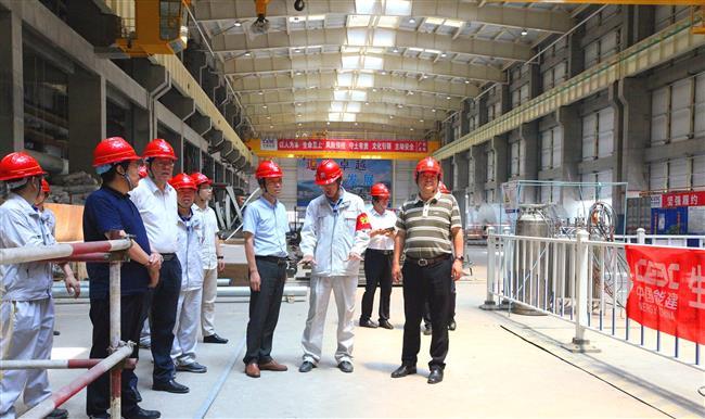 集团副总经理王军营莅临赵石畔公司检查指导安全生产工作
