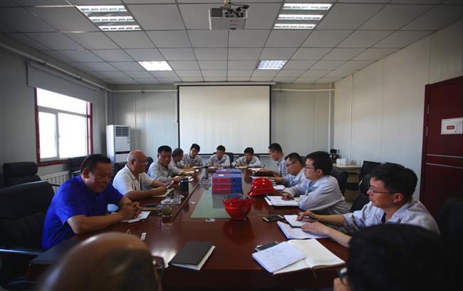 公司党委对各党支部上半年工作进行考核检查