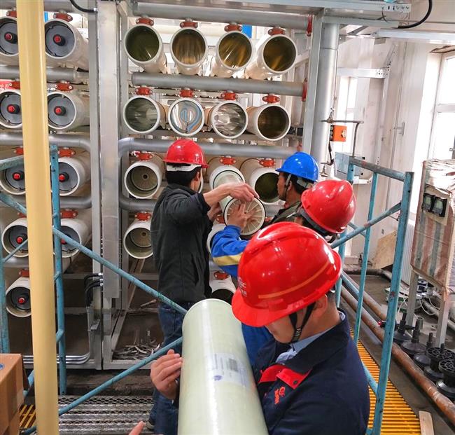 公司锅炉补给水系统具备满负荷运行条件