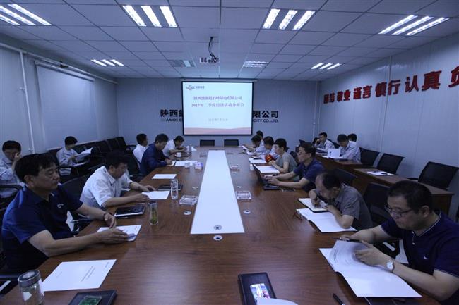 公司召开2017年二季度经济活动分析会